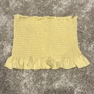 Ruffle Tube Top